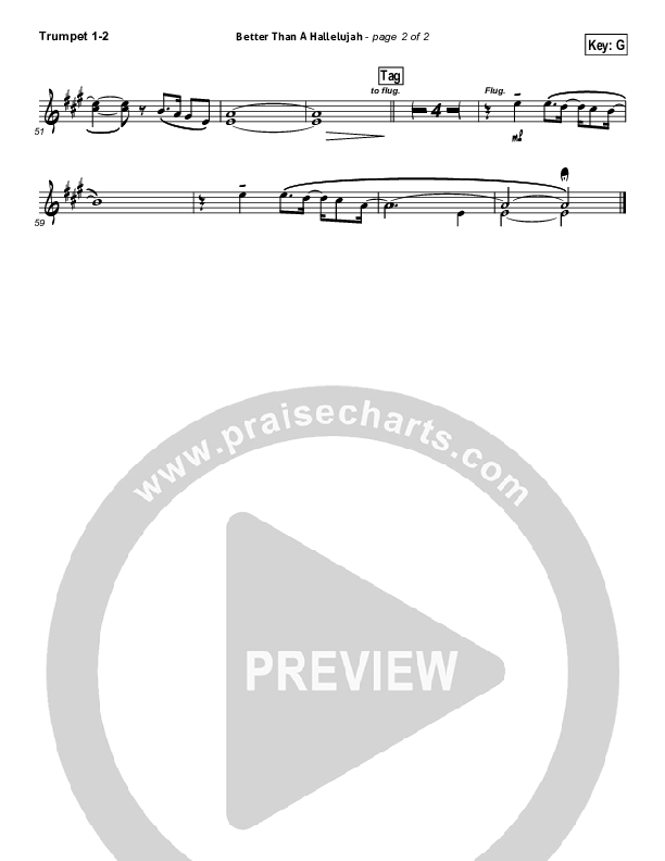 Better Than A Hallelujah Trumpet 1,2 (Amy Grant)