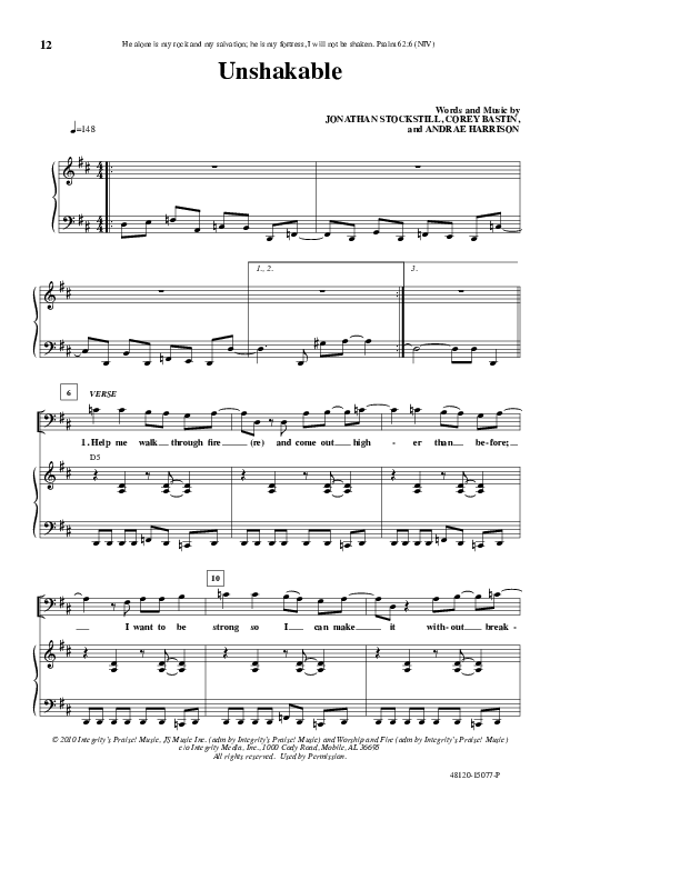 Unshakable Lead & Piano (Deluge)