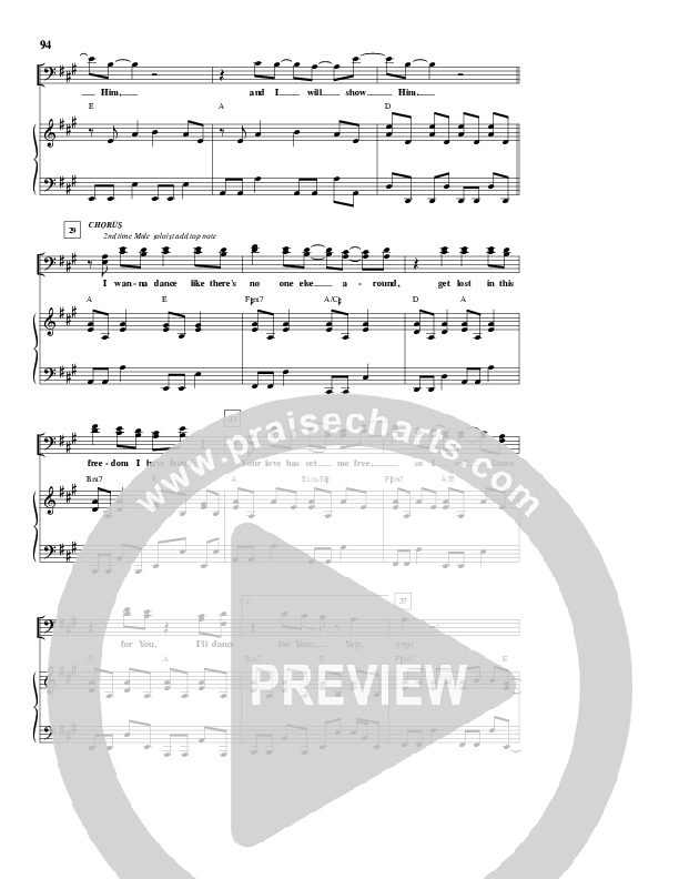 I Want To Dance Lead & Piano (Deluge)