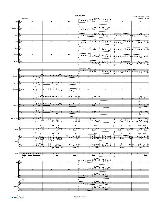 Pass Me Not (with Kum Ba Ya) (Instrumental) Orchestration (Todd Webb)