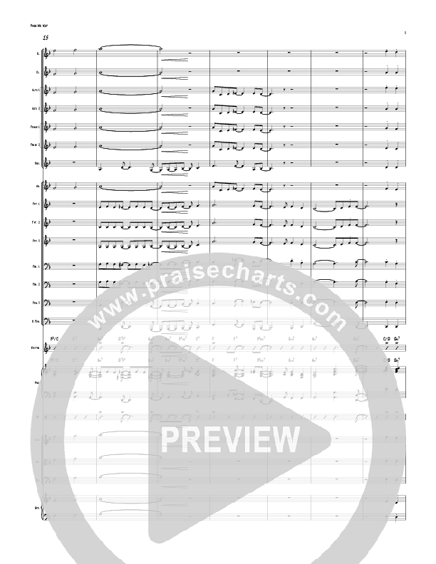 Pass Me Not (with Kum Ba Ya) (Instrumental) Conductor's Score (Todd Webb)