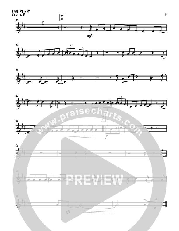 Pass Me Not (with Kum Ba Ya) (Instrumental) French Horn (Todd Webb)