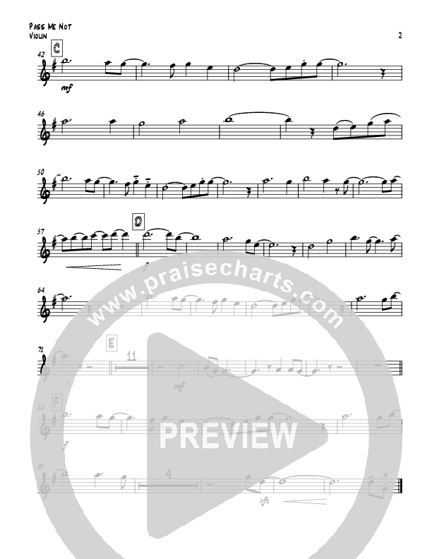 Pass Me Not (with Kum Ba Ya) (Instrumental) Violins (Todd Webb)