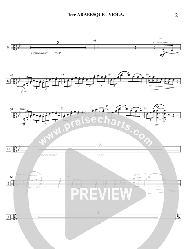 Arabesque 1 (Instrumental) Viola (Ric Flauding)