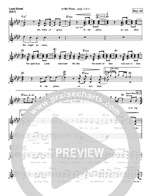 In My Place Lead (SAT) (Matt Boswell)