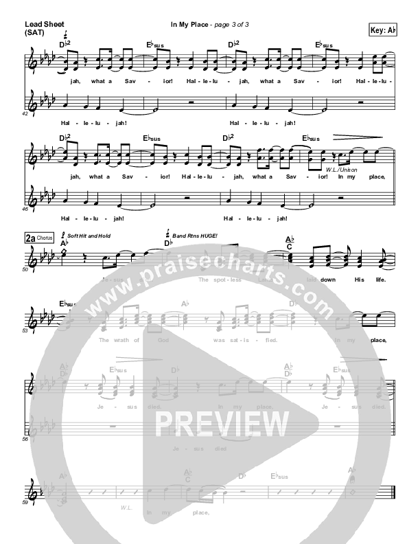 In My Place Lead (SAT) (Matt Boswell)