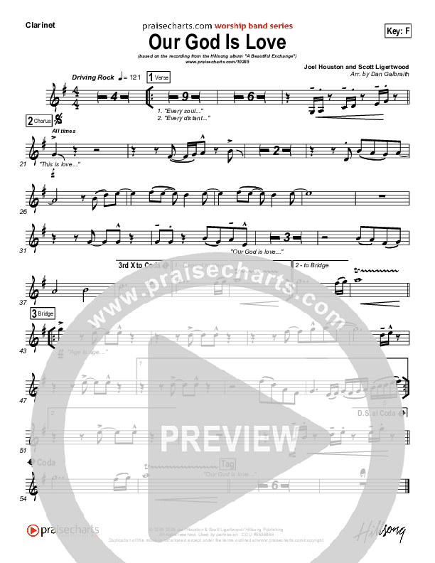 Our God Is Love Wind Pack (Hillsong Worship)