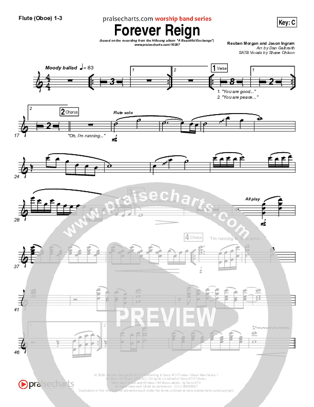 Forever Reign Wind Pack (Hillsong Worship)