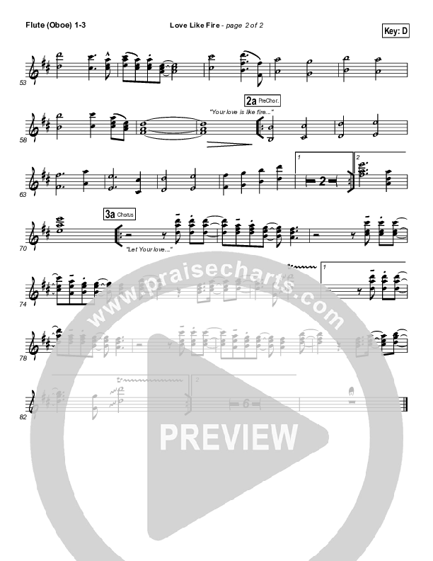 Love Like Fire Wind Pack (Hillsong Worship)