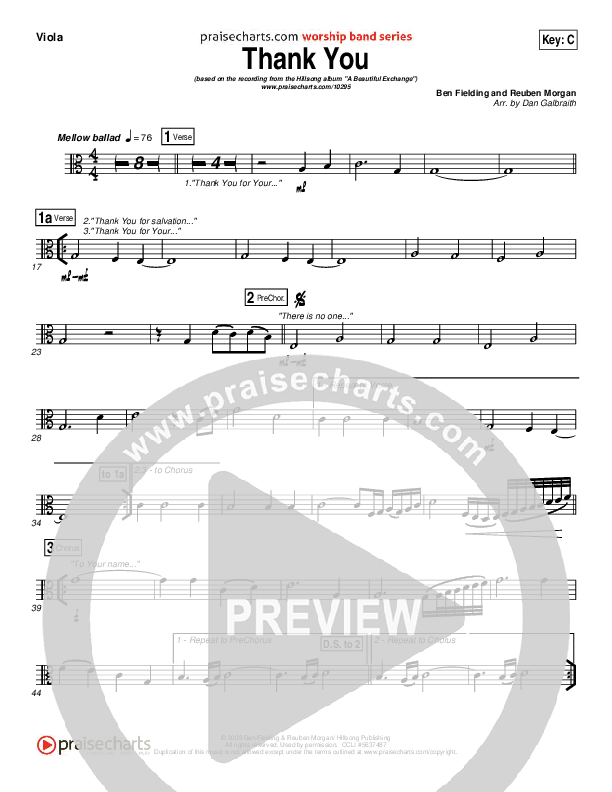 Thank You Viola (Hillsong Worship)