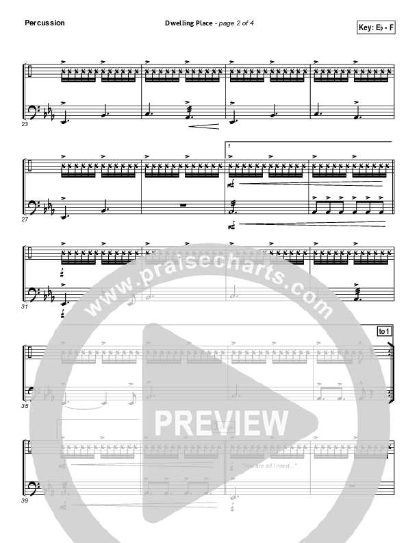 Dwelling Place Percussion (Gateway Worship)