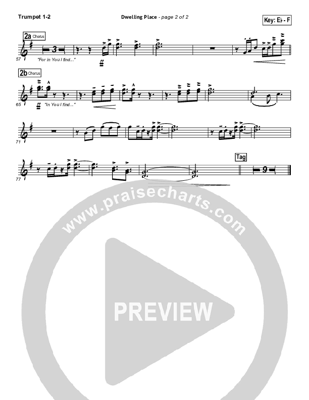 Dwelling Place Trumpet 1,2 (Gateway Worship)