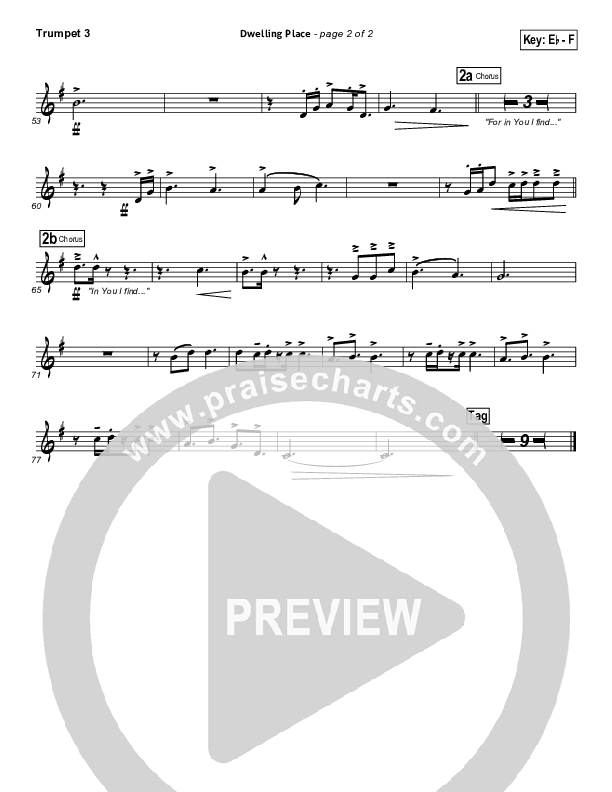 Dwelling Place Trumpet 3 (Gateway Worship)