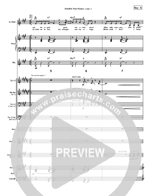 Dwell in Your House Orchestration (Hillsong Worship)