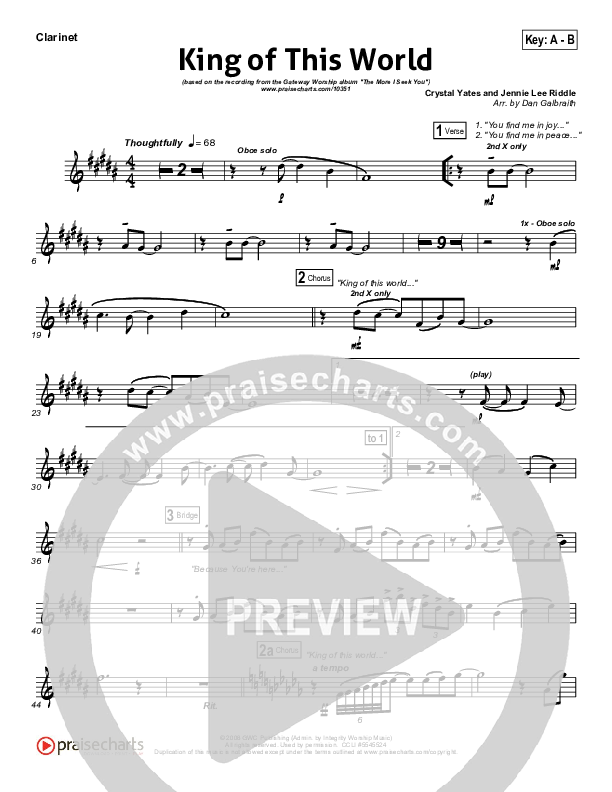 King Of This World Wind Pack (Gateway Worship)