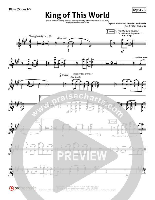 King Of This World Wind Pack (Gateway Worship)