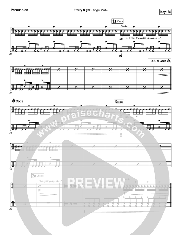 Starry Night Percussion (Chris August)