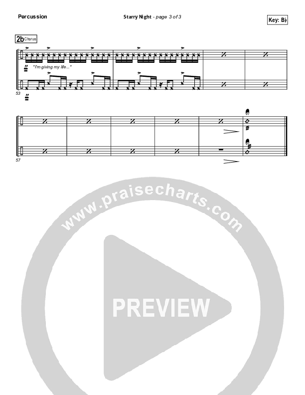 Starry Night Percussion (Chris August)