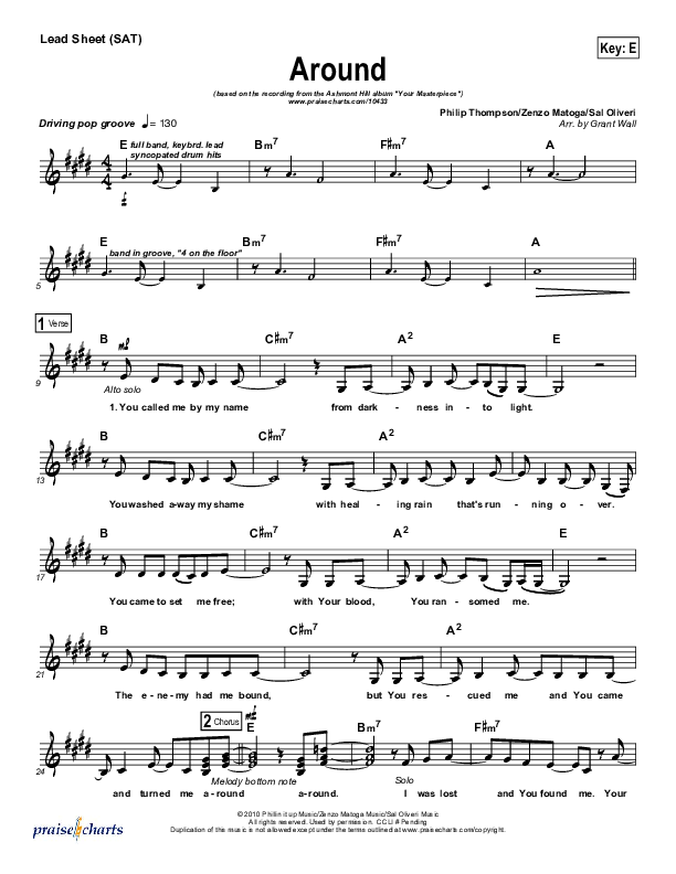 Around Lead Sheet (SAT) (Ashmont Hill)