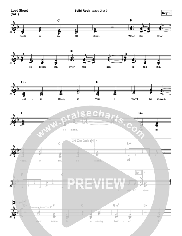 Solid Rock Lead Sheet (Ashmont Hill)