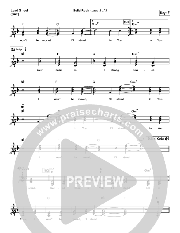 Solid Rock Lead Sheet (Ashmont Hill)