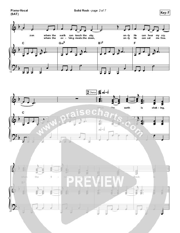 Solid Rock Lead & Piano (Ashmont Hill)