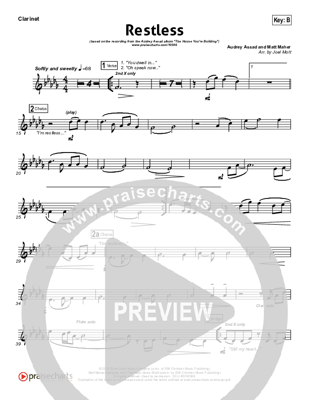 Restless Wind Pack (Audrey Assad)