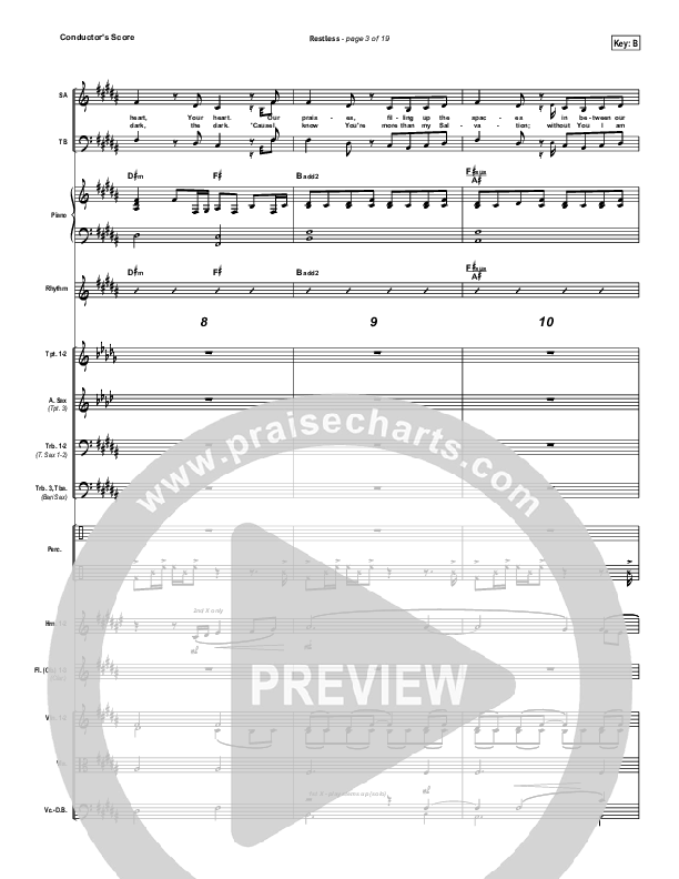 Restless Conductor's Score (Audrey Assad)