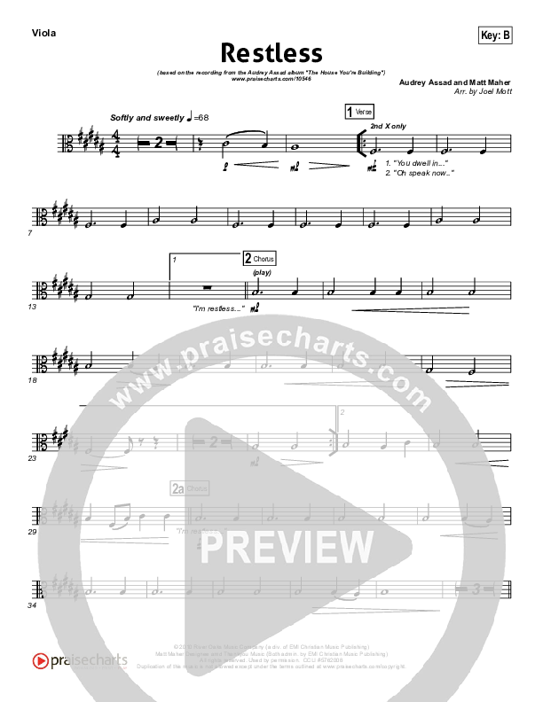 Restless Viola (Audrey Assad)