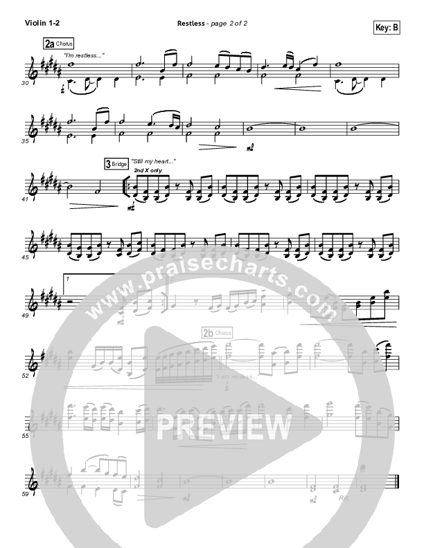 Restless Violin 1/2 (Audrey Assad)