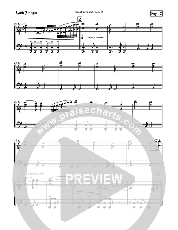 Great In Power Synth Strings (Hillsong Worship)