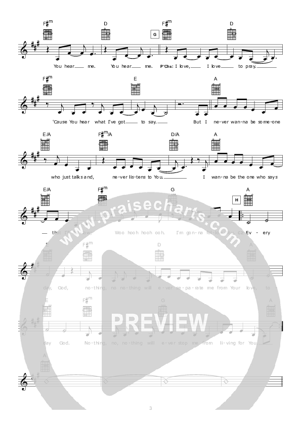 Follow You Lead Sheet (Hillsong Kids)