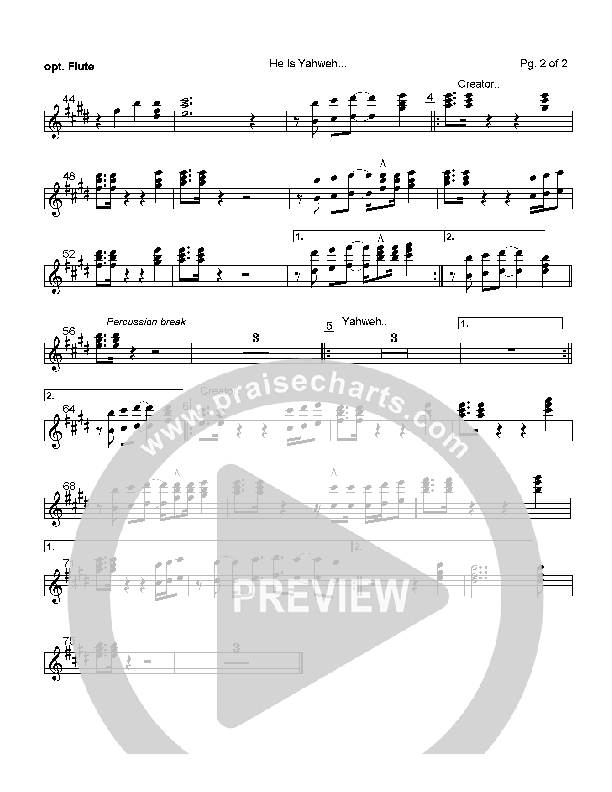 He is Yahweh Flute (Dean Salyn)