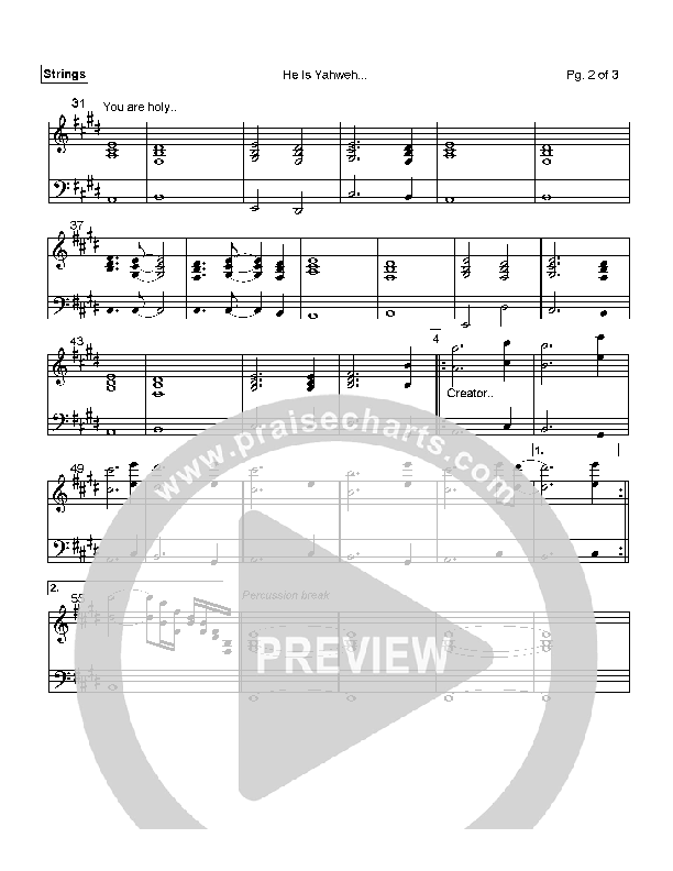 He is Yahweh Strings (Dean Salyn)