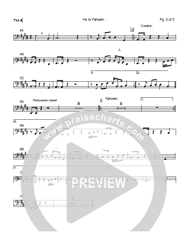 He is Yahweh Trombone 4 (Dean Salyn)