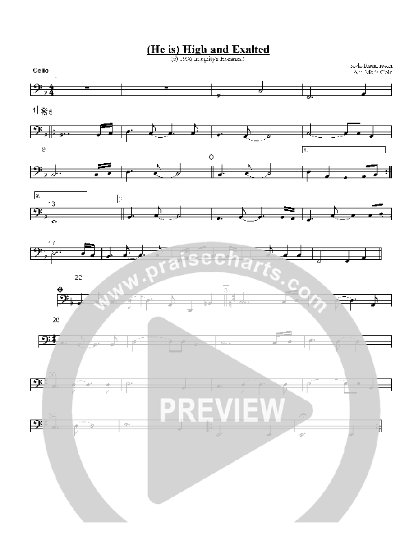 High And Exalted Cello (Kyle Rasmussen)