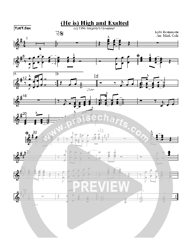 High And Exalted Trumpet (Kyle Rasmussen)