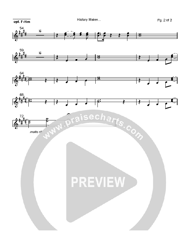 History Maker French Horn (Delirious)