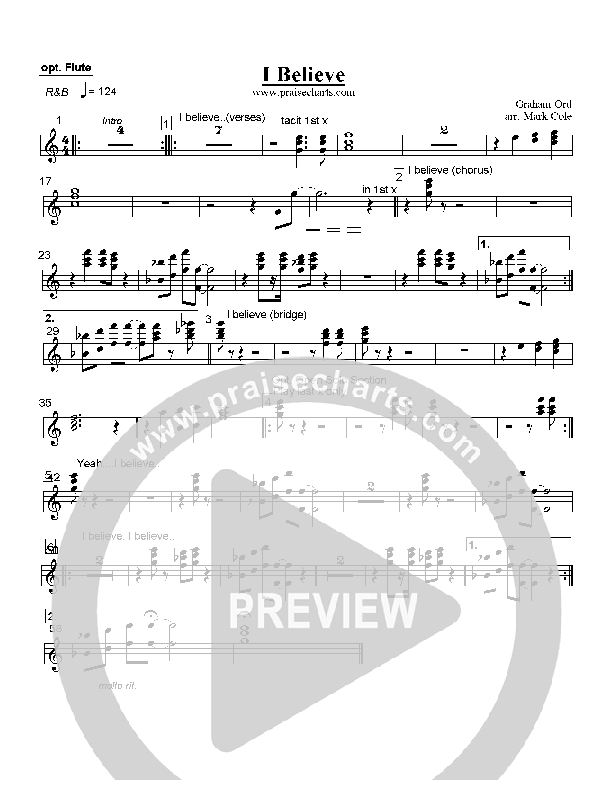 I Believe Orchestration (Graham Ord)