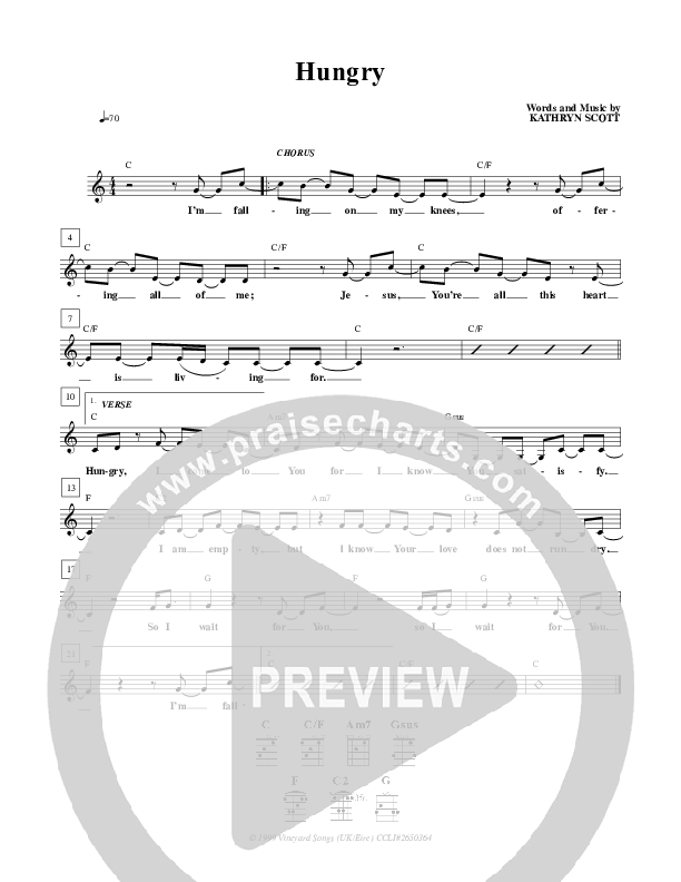 Hungry Lead Sheet (Kathryn Scott)