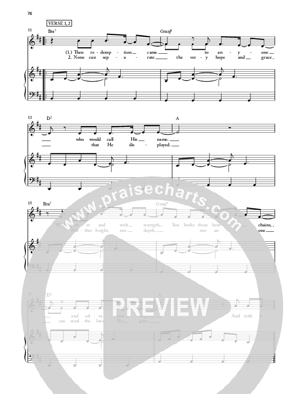 King Jesus Lead & Piano (Jeremy Camp)