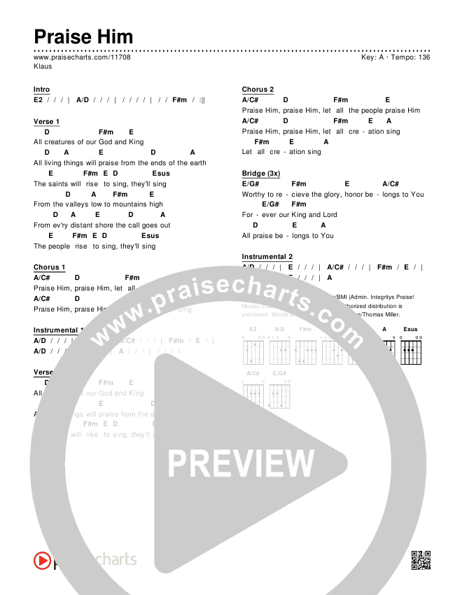 Praise and Worship Chords & Lyrics - Unmoved Mover (page1)