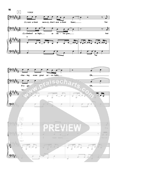 Made For More Lead & Piano (Lincoln Brewster)