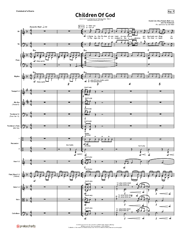 Children Of God Orchestration (Third Day)