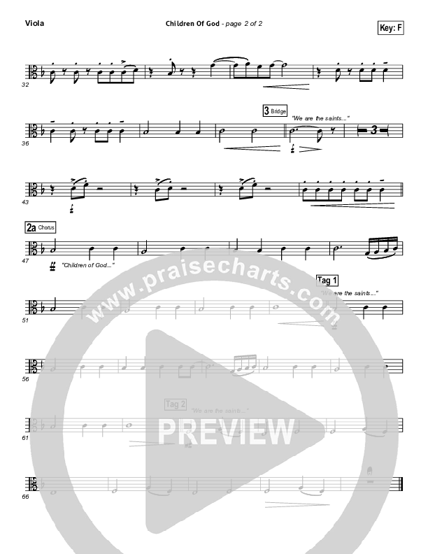 Children Of God Viola (Third Day)