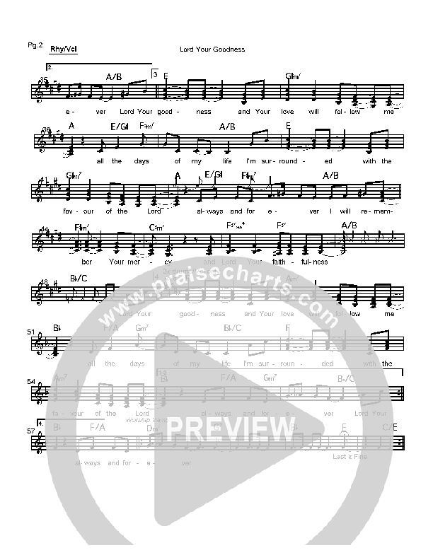 Give Thanks Rhythm/Vocal (Hillsong Worship)