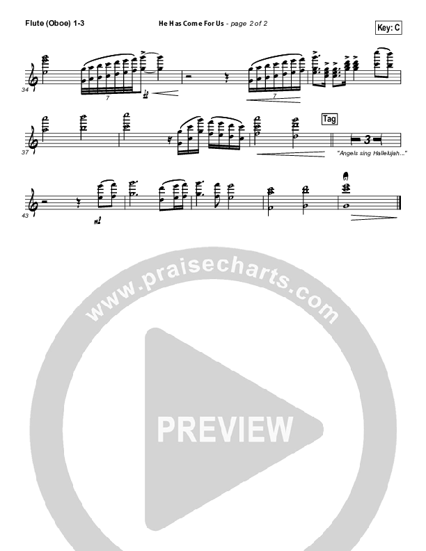 He Has Come For Us (God Rest Ye Merry Gentlemen) Wind Pack (Meredith Andrews)