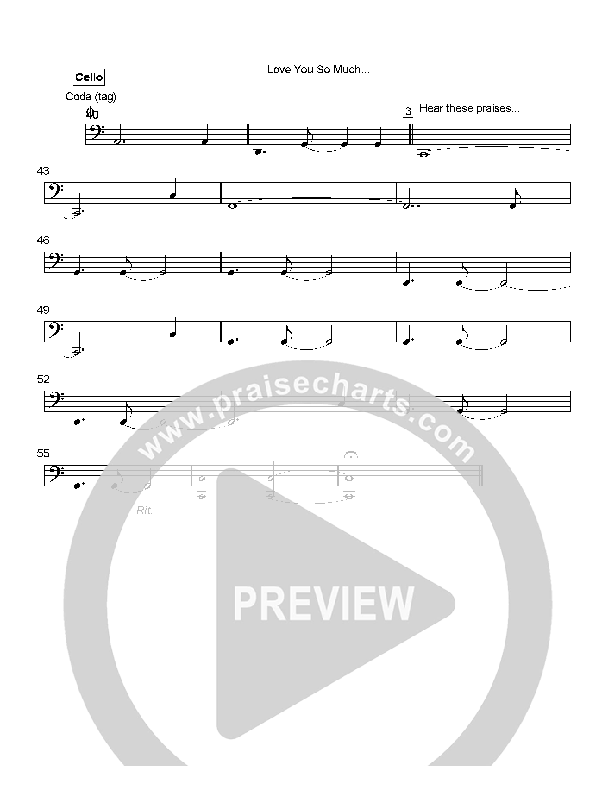 Love You So Much Cello (Hillsong Worship)