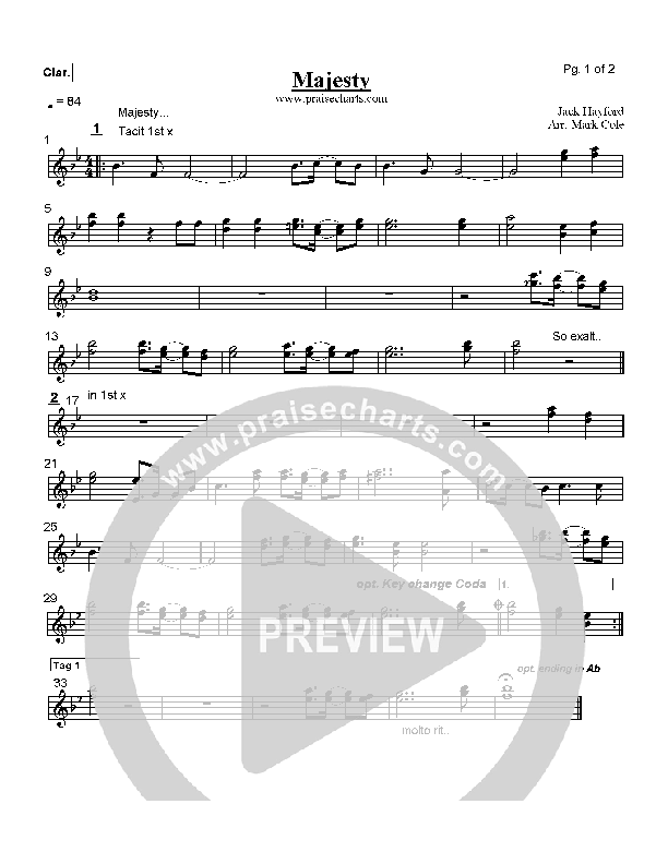 Majesty Clarinet (Mark Cole)