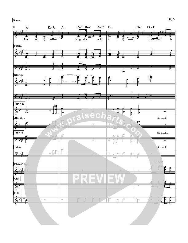 Majesty Conductor's Score (Mark Cole)